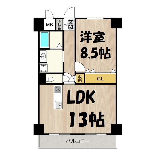 インプルーブ金山 間取り図