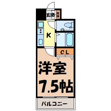 フロンティアタワー名駅南 間取り図