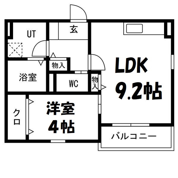 Anecis桜山西 間取り図