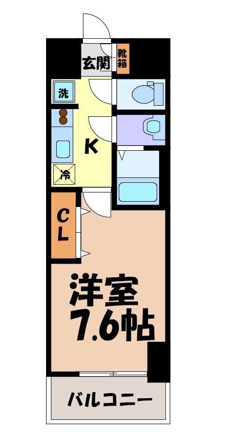 プレサンス上前津オレシア 間取り図