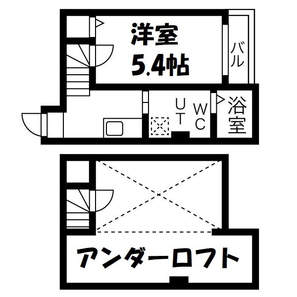 カーサ・フィオーレＲ 間取り