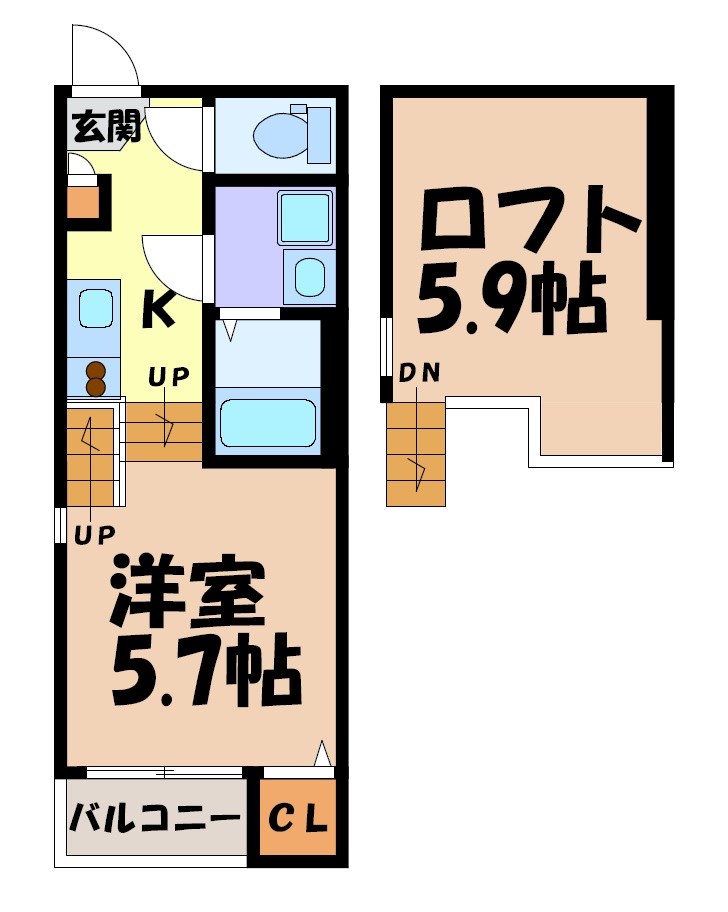 グリーンハイム吹上 間取り