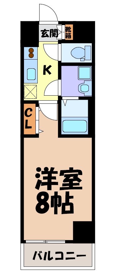 プレイズシード名駅北 間取り図