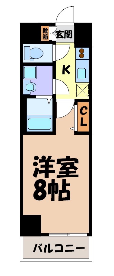 プレイズシード名駅北 間取り図