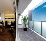 プレサンス名駅南ブリエ ベランダ