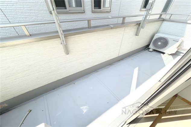 ソレアB棟 ベランダ