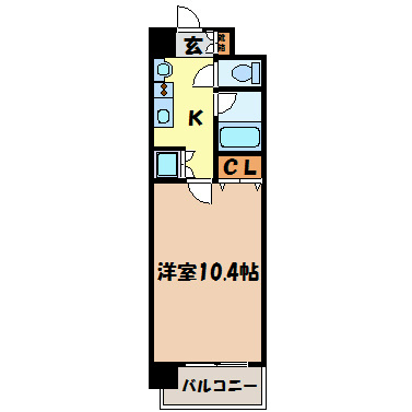 鶴舞パークヒルズ 間取り図