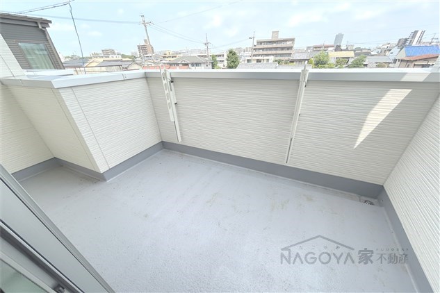 北区元志賀賃貸戸建住宅 ベランダ