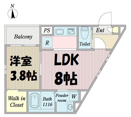 Cherim清水 間取り図