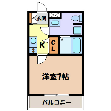 CREA児玉 間取り図