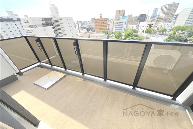 MAXIV名古屋上前津 ベランダ