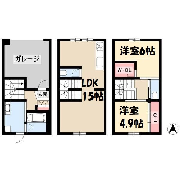 WELLNEST ROOM吹上 間取り図