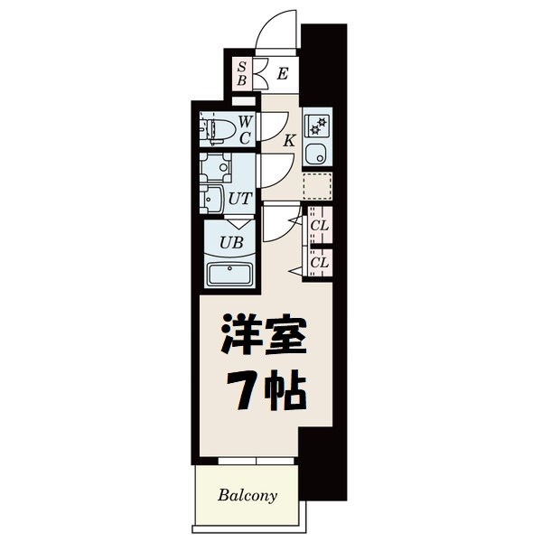 S-RESIDENCE金山三丁目 間取り図