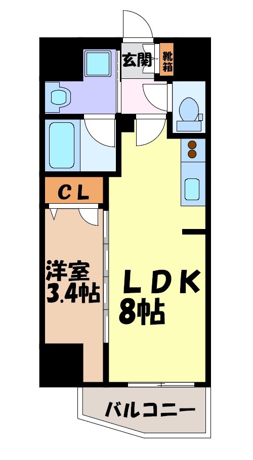 ディアレイシャス名古屋浄心 間取り