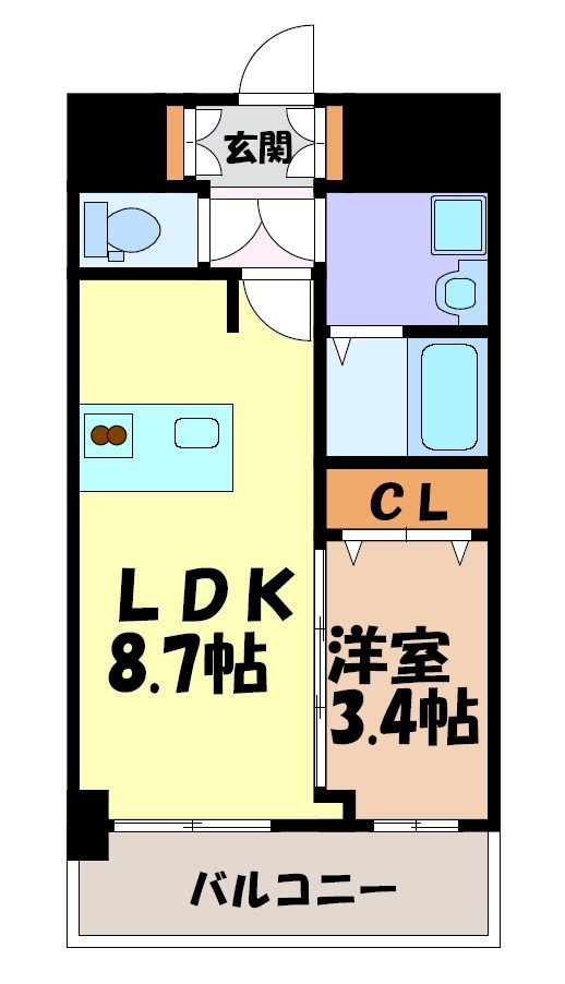 アドバンス名古屋シュテルン 間取り
