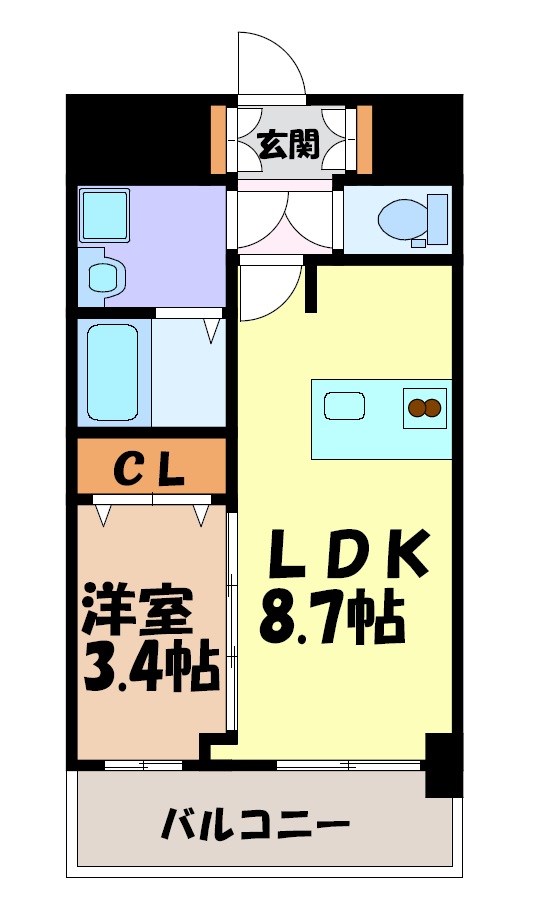 アドバンス名古屋シュテルン 間取り