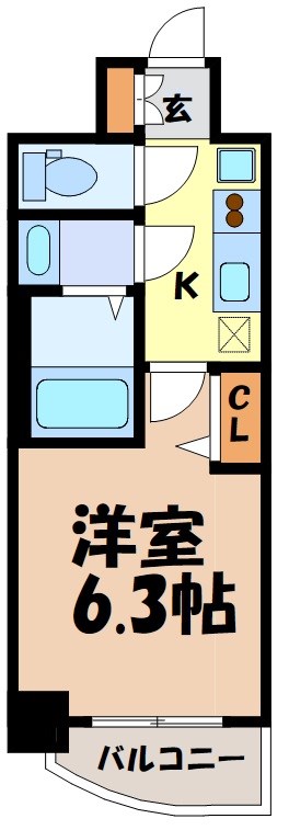 MAXIV東別院 間取り図