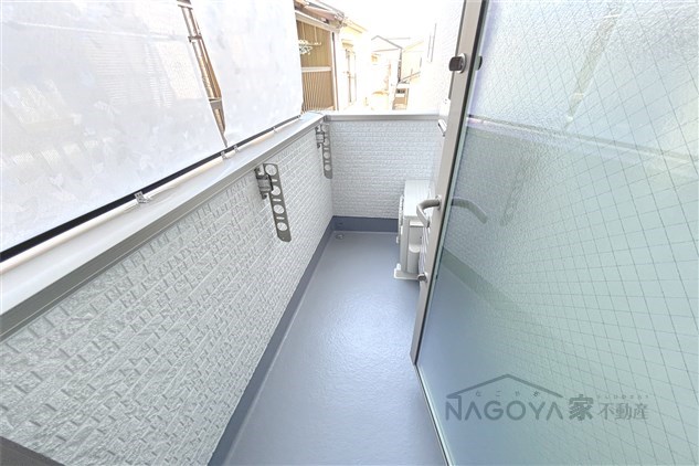 クラージュ浄心 ベランダ