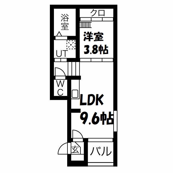 メゾンアヴェニール 間取り図