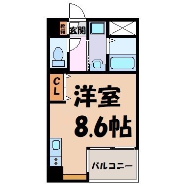 CITY SPIRE名古屋大須 間取り図