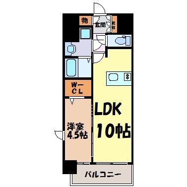 プレサンス名古屋グロウ 間取り図
