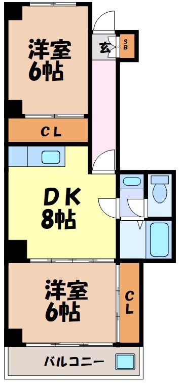 ゼフィール 間取り図