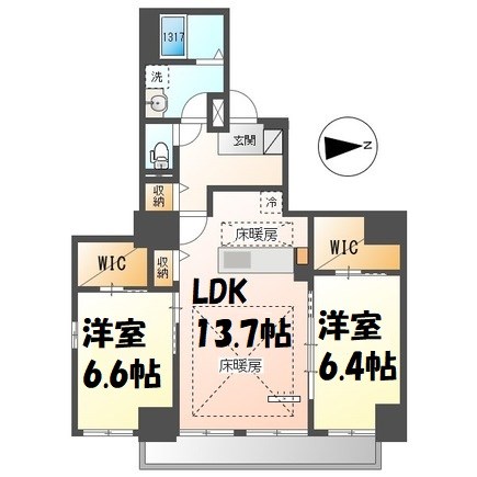Grand Chainon金山 間取り図