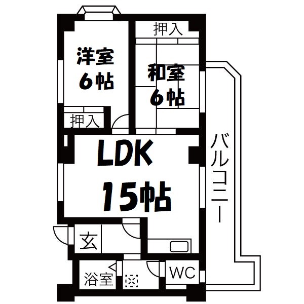 野並シャンテ 間取り