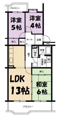 アーバニア大幸南 間取り