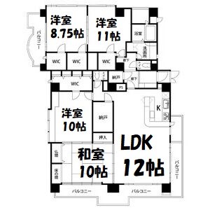Cent Bouno 間取り図