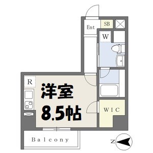 COZY阿由知通 間取り