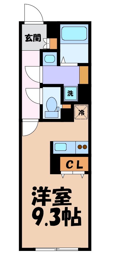 LUORE大曽根NORTH 間取り図