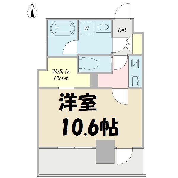 レジデンスSUN.K 間取り図