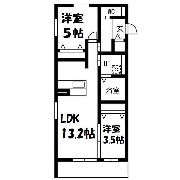 千種区御影町1丁目新築マンション 間取り図