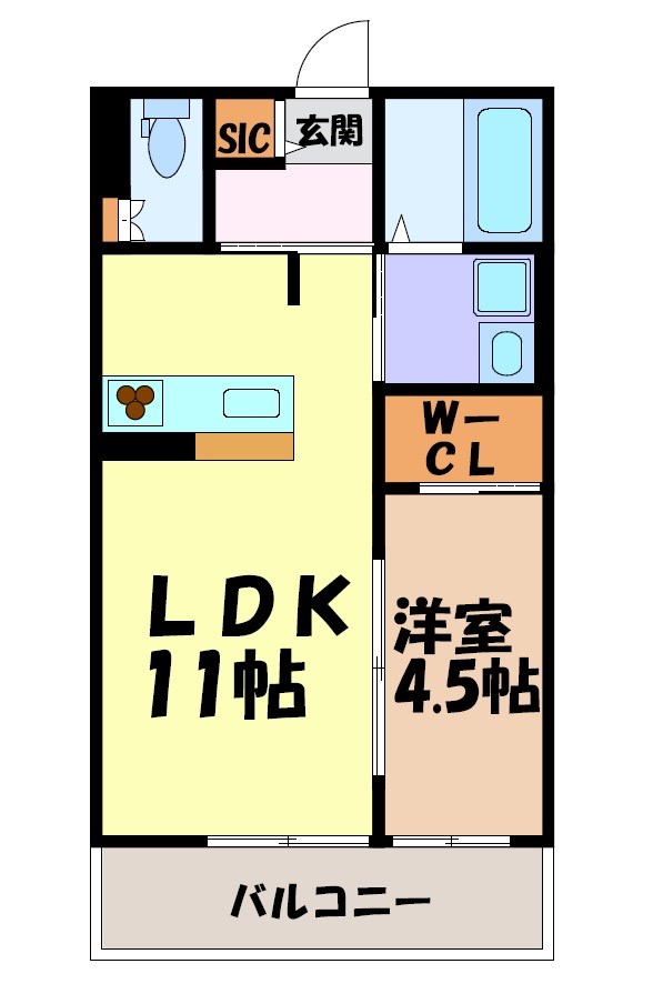 千種区御影町1丁目新築マンション 間取り図