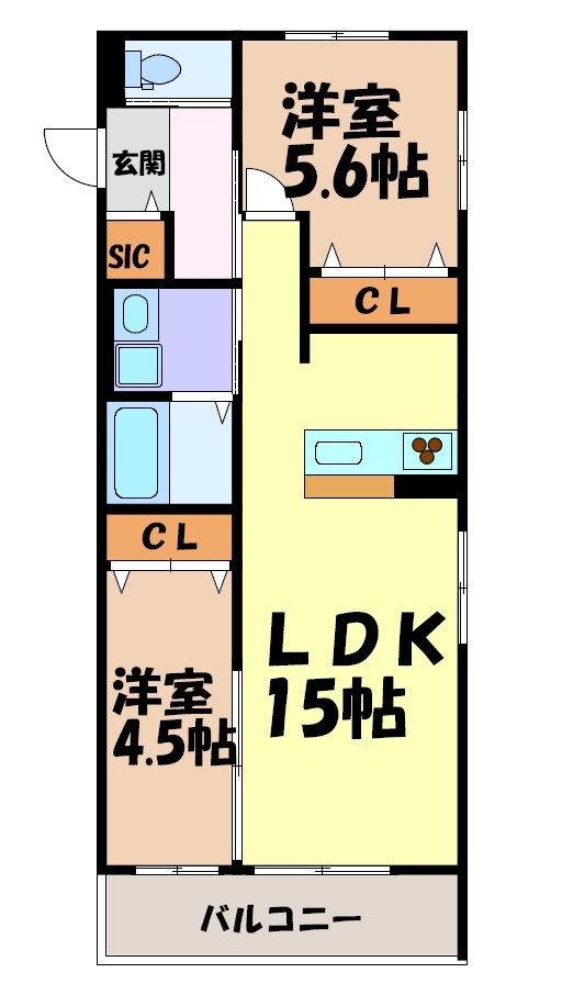 千種区御影町1丁目新築マンション 間取り図