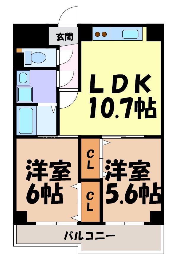 レジデンス代官町スクエア 間取り