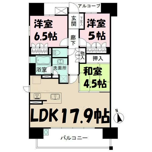 ザ・パークハウス大曽根 間取り