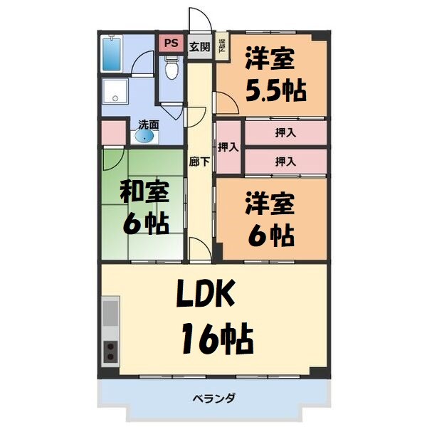 OS・SKYフレックス藤が丘 間取り図