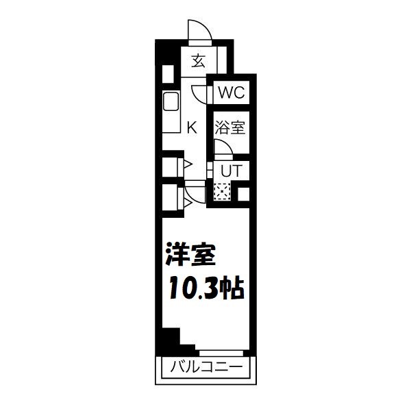 ロイジェント日吉Ⅱ 間取り図