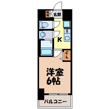 プレサンスNAGOYAシティオ 間取り