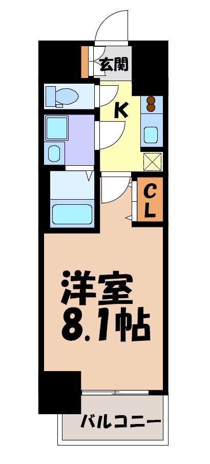 S-RESIDENCE堀田駅前futur 間取り図
