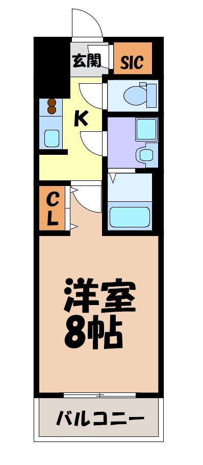 S-RESIDENCE堀田駅前futur 間取り図