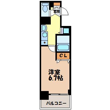 ライジングコート名古屋駅南 間取り図