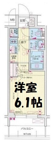 プレサンスジェネ上前津 間取り図
