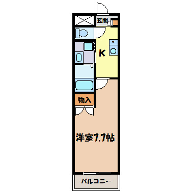 ベルコリーヌ瑞穂 間取り図