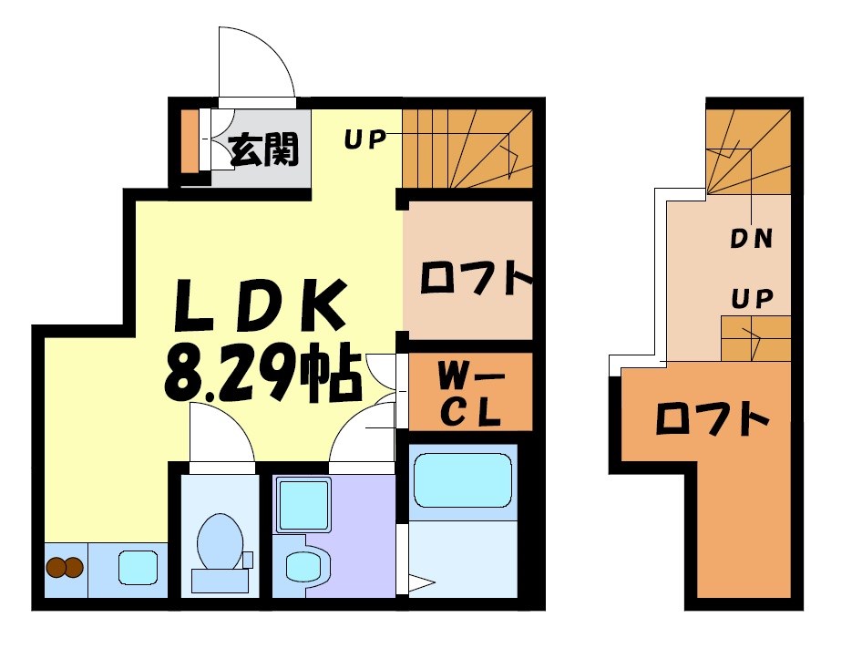 ラフェスタ志賀本通 間取り