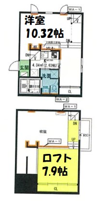 Gradito 間取り図