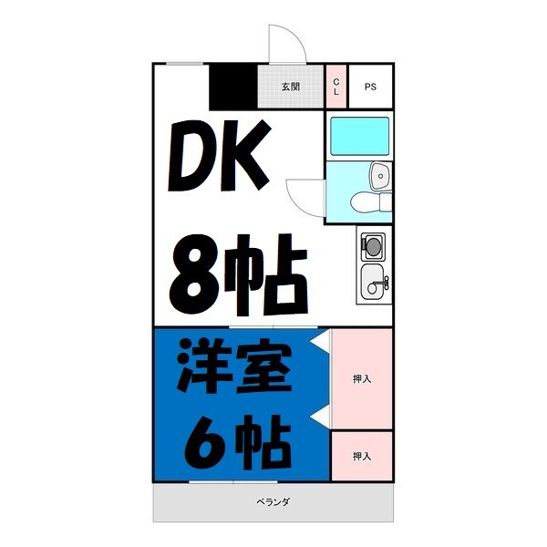 ラ・クール泉 間取り