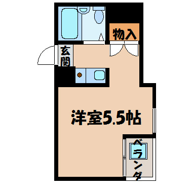 ヴィラカレッジ千代田 間取り図